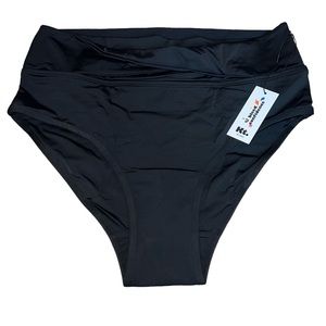 KT by KNIX Period Swim Twist High Rise Bikini Bottom